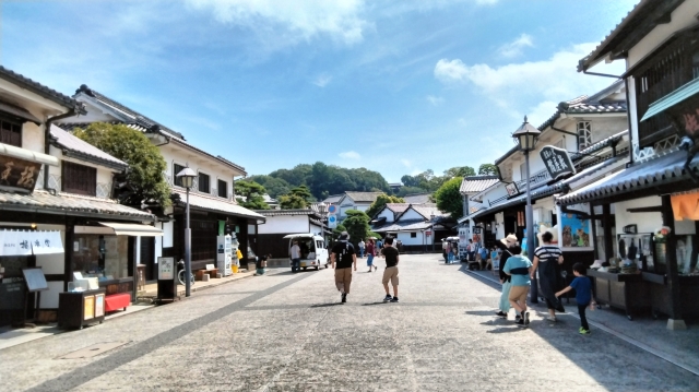倉敷美観地区の町並み
