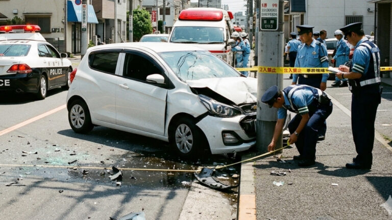 【倉敷市】浅原の県道で軽自動車同士が正面衝突　20代女性が一時意識不明も回復、軽傷の見込み