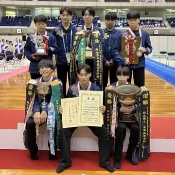 【インターハイ】井原高校が男子新体操で2連覇！直前のメンバー交代乗り越え「魅せる新体操」