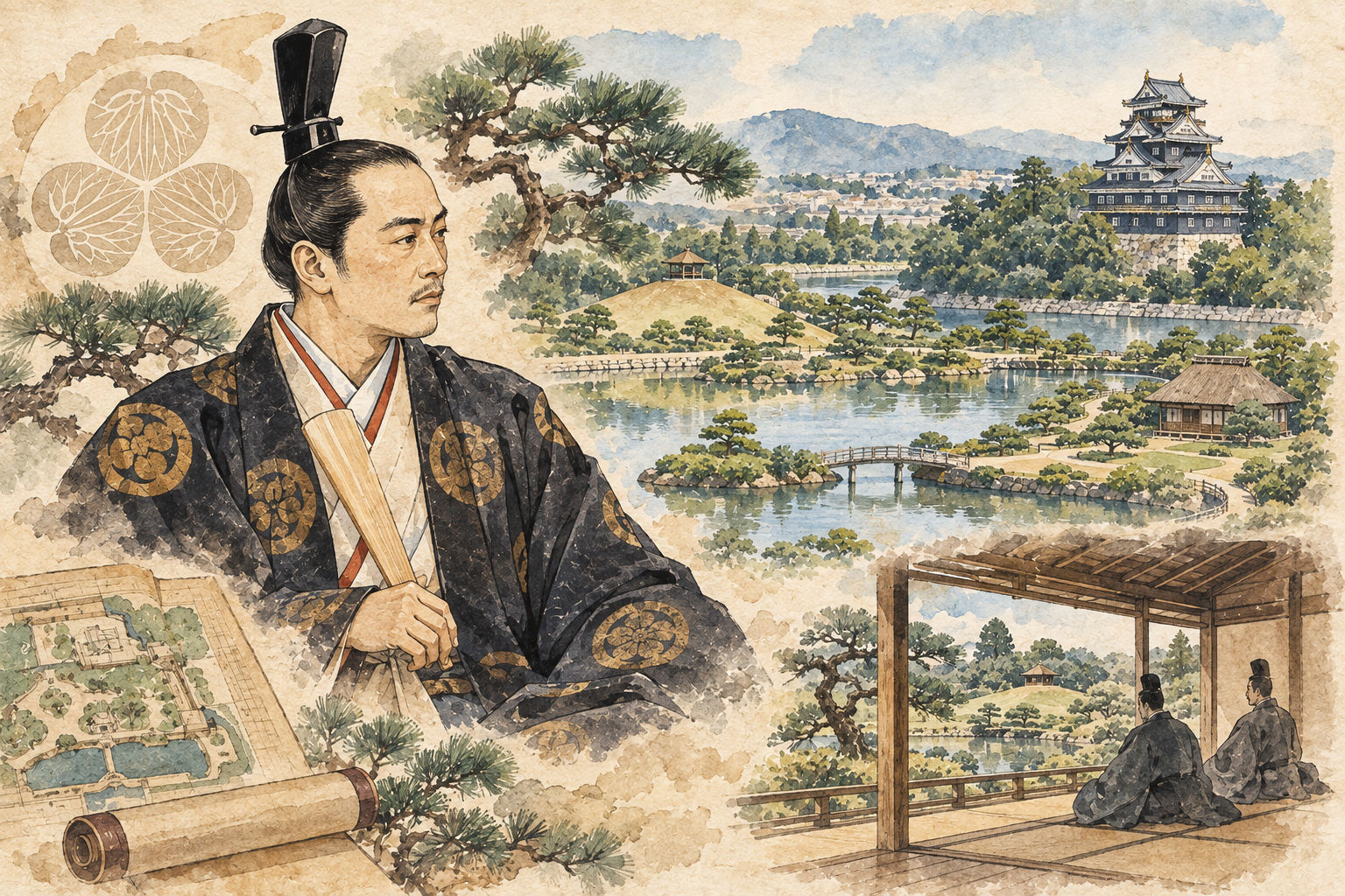 岡山藩主池田綱政のイメージ