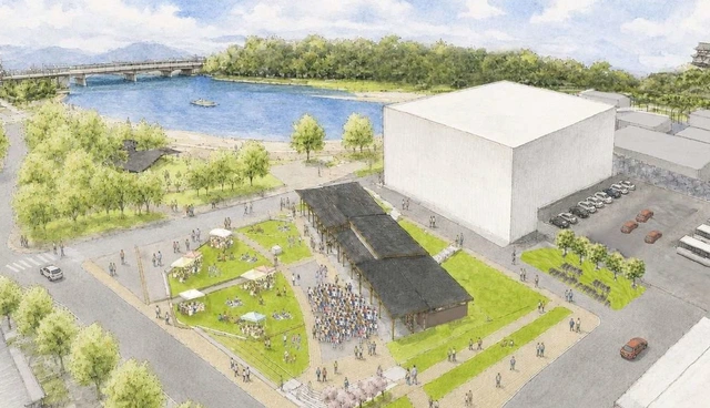 【岡山市北区】石山公園・旧市民会館跡地が新たな憩いの場に！2029年度の全面オープンを目指し再整備