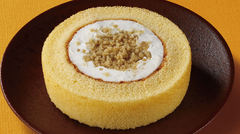 プレミアムロールケーキ 栗粉